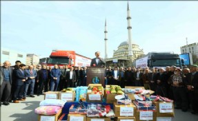 ?Bağcılar´da Bayır-Bucak Türkmenleri İçin 2 TIR Yardım '
