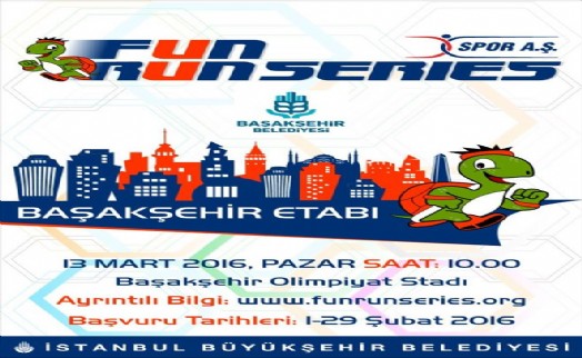 Fun Run Series Başakşehir´den Start Alacak