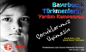 ŞİLE BELEDİYESİ, BAYIR BUCAK TÜRKMENLERİ´NIN YARALARİNA MERHEM OLUYOR