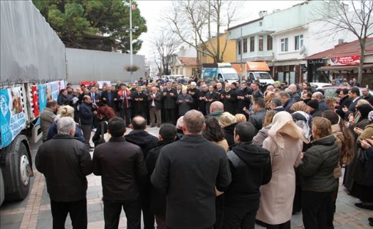 ŞİLE BELEDİYESİ´NDEN TÜRKMENLERE YARDIM ELİ