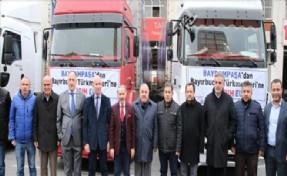 BAYRAMPAŞA´DAN BAYIRBUCAK TÜRKMENLERİ´NE YARDIM ELİ