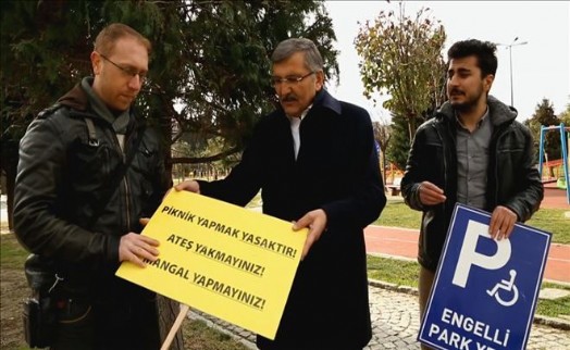 Başkan Murat Aydın Kamera Karşısına Geçti