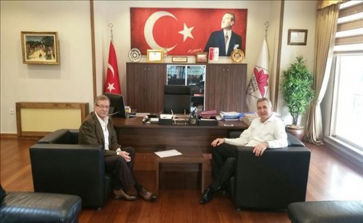 İBB Grup Başkanvekili Gülsever´den Başkan Cem Kara´ya Ziyaret