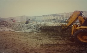 Çatalca´da Mehmetçik Meydanı Civarında Düzenleme Çalışmaları Devam Ediyor