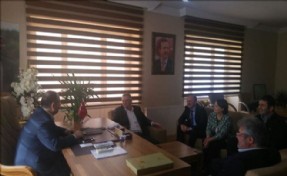 Başkan Cem Kara´dan Ak Parti İlçe Başkanı Güçbilmez´e Ziyaret