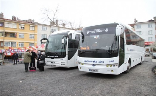 Şile´de Üsküdar Otobüsleri Yeni Terminal Alanına Taşındı