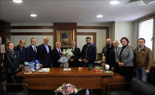 Başkan Akgün, ÇEVKO ve BÜFOD Yönetimini Kabul Etti