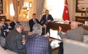 UMUT ORAN IŞIKLAR´I ZİYARET ETTİ