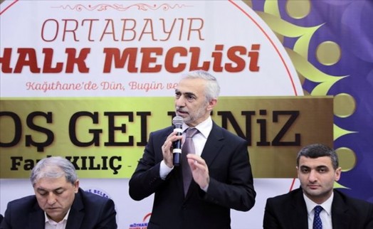 KAĞITHANE´DE SÖZ HALKIN