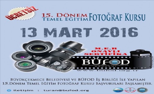 Büyükçekmece´de 15. Dönem Fotoğraf Kursları Başlıyor