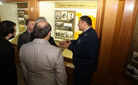 Ali Kuşçu Uzayevi Öğrencileri Havacılık Müzesi´nde