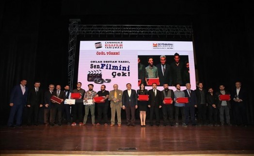 Çanakkale Kısa Film Yarışması´nı Kazanan İsimler Ödüllerine Kavuştu