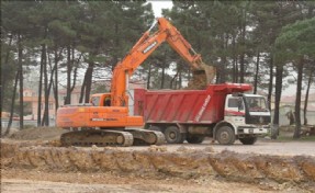 AĞVA SAHİL DÜZENLEME VE REKREASYON PROJESİ TÜM HIZI İLE DEVAM EDİYOR