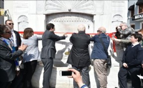 BEŞİKTAŞ´TA 23 TARİHİ ÇEŞME RESTORE EDİLEREK YENİDEN KULLANIMA AÇILDI