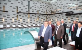 Başkanlar, Esenyurt Kaplıcalarını Gezdi