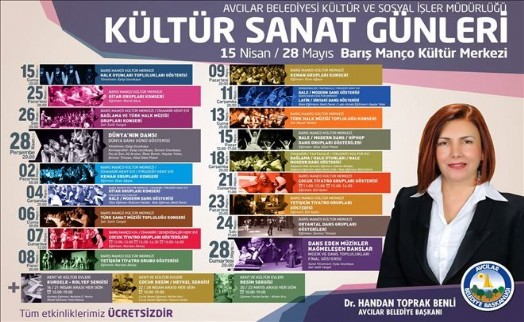Avcılar´da Kültür Sanat Günleri Başladı
