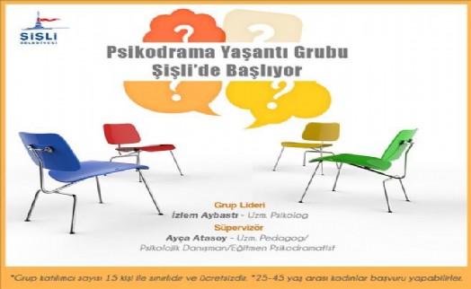 Psikodrama Yaşantı Grubu Şişli´de Başlıyor