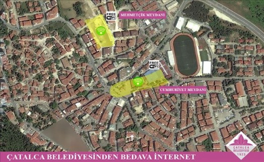 Çatalca Belediyesi´nden Ücretsiz İnternet Hizmeti