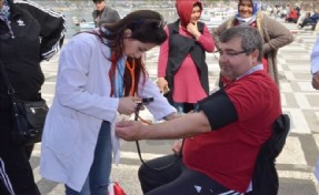 SİLİVRİ SAHİLİNDE SAĞLIKLI YAŞAM VE HAREKET KONTROLÜ