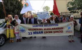 23 NİSAN HAFTASI SARIYER´DE COŞKUYLA BAŞLADI