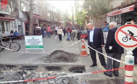 BÜYÜKADA ÇARŞI GİRİŞİNE BARİYER SİSTEMİ
