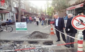 BÜYÜKADA ÇARŞI GİRİŞİNE BARİYER SİSTEMİ