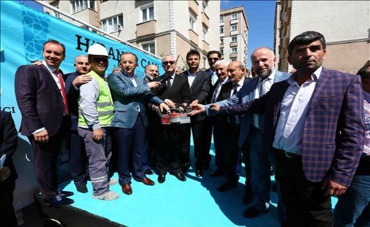 Bağcılar´da Hira Nur Camii´nin Temeli Atıldı