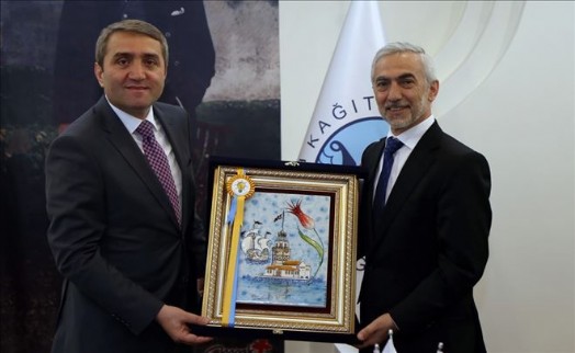 AK PARTİ İL BAŞKANI TEMURCİ BAŞKAN KILIÇ´I ZİYARET ETTİ