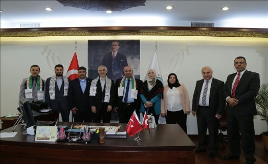 FİLİSTİNLİ YEREL YÖNETİCİLER TÜRKİYE´YE TEŞEKKÜR ETTİ