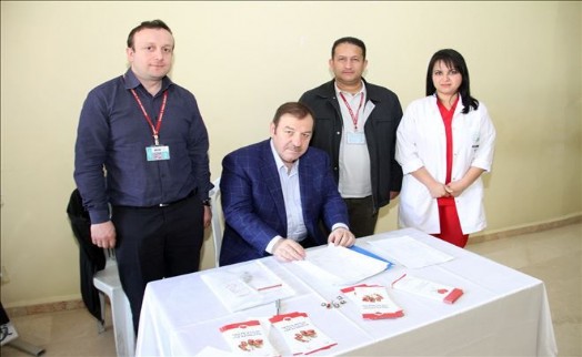 İLK ORGAN BAĞIŞI BAŞKAN KADIOĞLU´NDAN