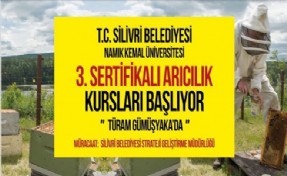 SİLİVRİ BELEDİYESİ 3. SERTİFİKALI ARICILIK KURSU BAŞLIYOR
