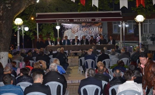 ÇİFTLİKKÖY´DE, BAŞKAN CEM KARA´YLA AKŞAM SOHBETİ