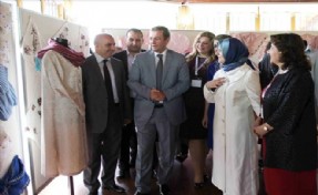 Tuzla Belediyesi Merkez Hanımlar Kulübü Kursiyerlerinin Sergisi Göz Doldurdu
