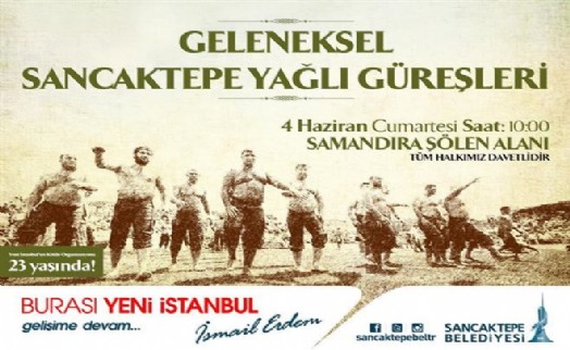 GELENEKSEL SANCAKTEPE YAĞLI GÜREŞLERİ HEYECANI