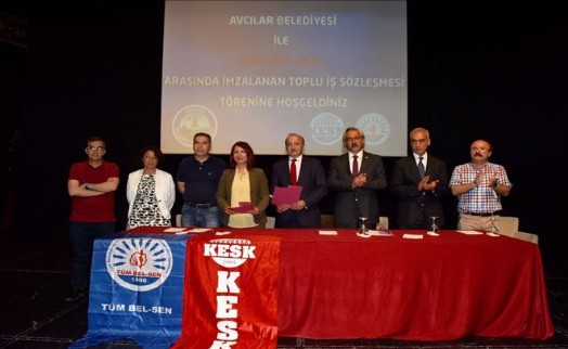 Avcılar Belediyesi´nde İmzalar Atıldı