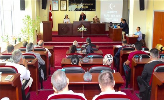 Sancaktepe Belediye Meclisi´nden hain girişime karşı ortak tavır