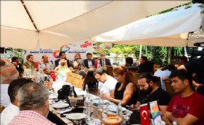 BAŞKAN İMAMOĞLU, YEREL BASINLA BARIŞ VE SEVGİ İÇİN BULUŞTU