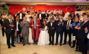Gaziosmanpaşa´da Nikahsız Yaşayan 42 Çift Mutluluğa Evet Dedi