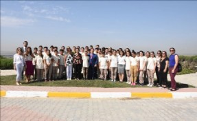 TARIM LİSESİ ÖĞRENCİLERİ ÇANAKKALE YOLCUSU