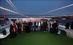 ESBİM BOĞAZ TURUNDA BULUŞTURDU