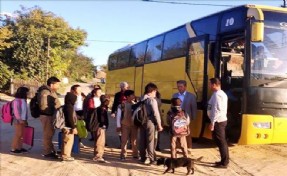 Çatalcalı Öğrenciler Ücretsiz Servisten Çok Mutlu