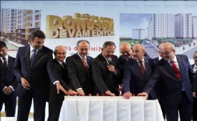 ?Çevre ve Şehircilik Bakanı, Bağcılar´da 1903 Daireli İki Sitenin Temelini Attı?