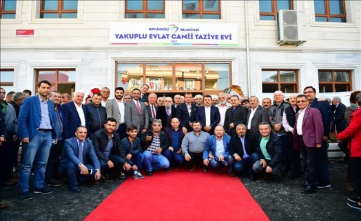 YAKUPLU´DA BİN KİŞİ KAPASİTELİ TAZİYE EVİ AÇILDI