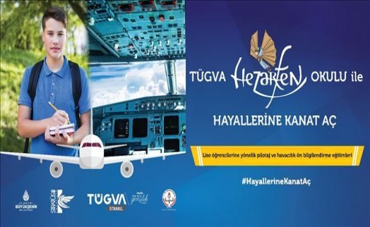 TÜGVA İSTANBUL HEZARFEN OKULU İLE HAYALLERİNE KANAT AÇ