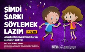 ATAŞEHİR BELEDİYESİ ÇOCUK KOROSU YENİ SESLERİNİ ARIYOR!