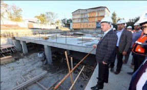 ?Bağcılar´da Yeni Belediye Binası İnşaatı Yükseliyor?