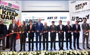 36. ULUSLARARASI İSTANBUL KİTAP FUARI ve ARTİST 2017 / 27. İSTANBUL SANAT FUARI AÇILDI