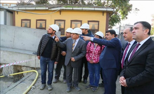 ?Vali Şahin, Bağcılar Hükümet Konağı İnşaatını İnceledi´´