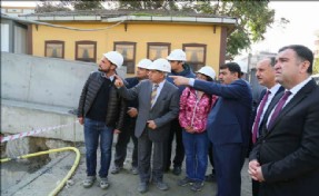 ?Vali Şahin, Bağcılar Hükümet Konağı İnşaatını İnceledi´´