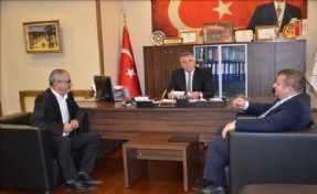İstanbul Muhtarlar Federasyonu Başkanı´ndan Başkan Cem Kara´ya Ziyaret